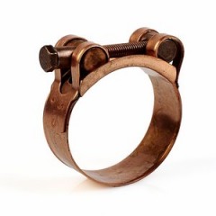 Медные хомуты для медных труб